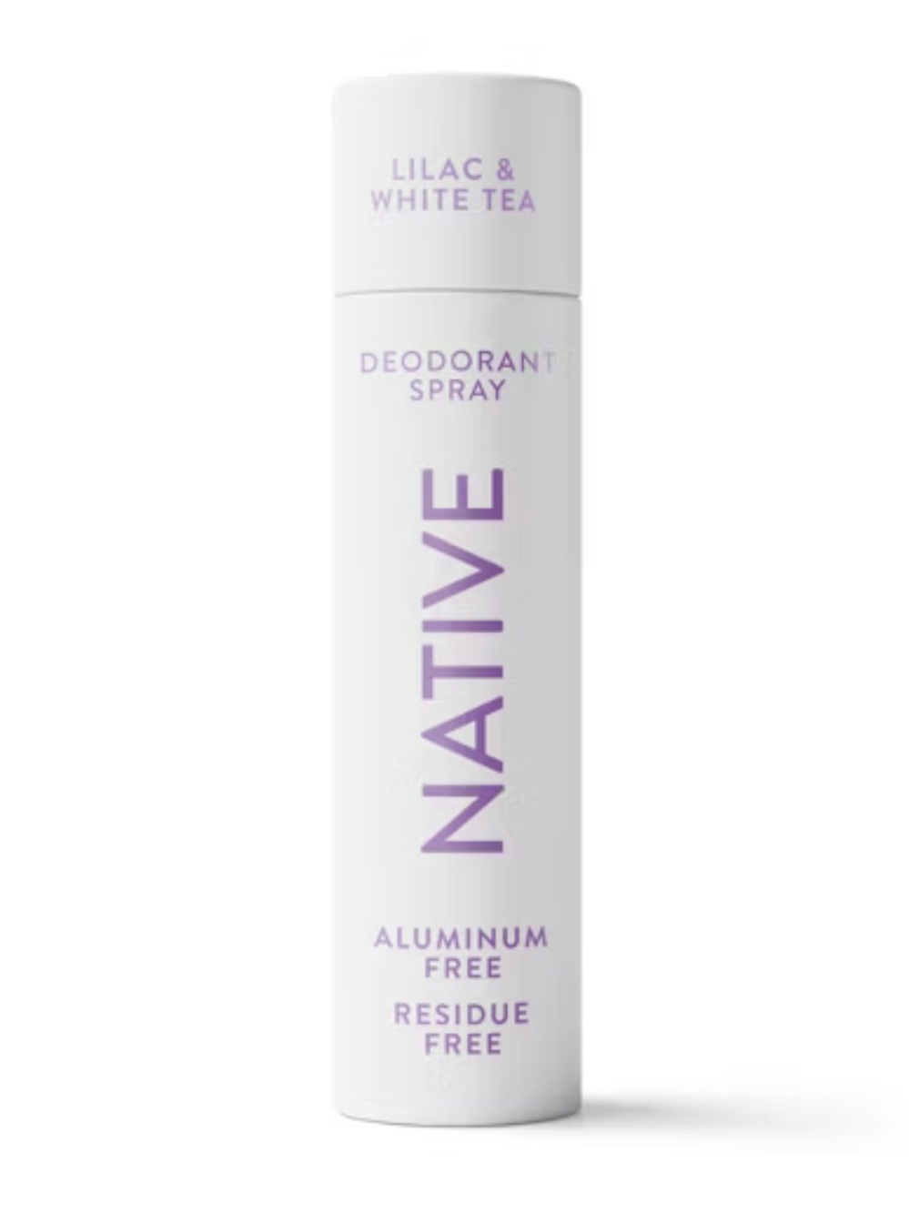 Native Lilac & White Tea Deodorant Spray — White & Lavender
